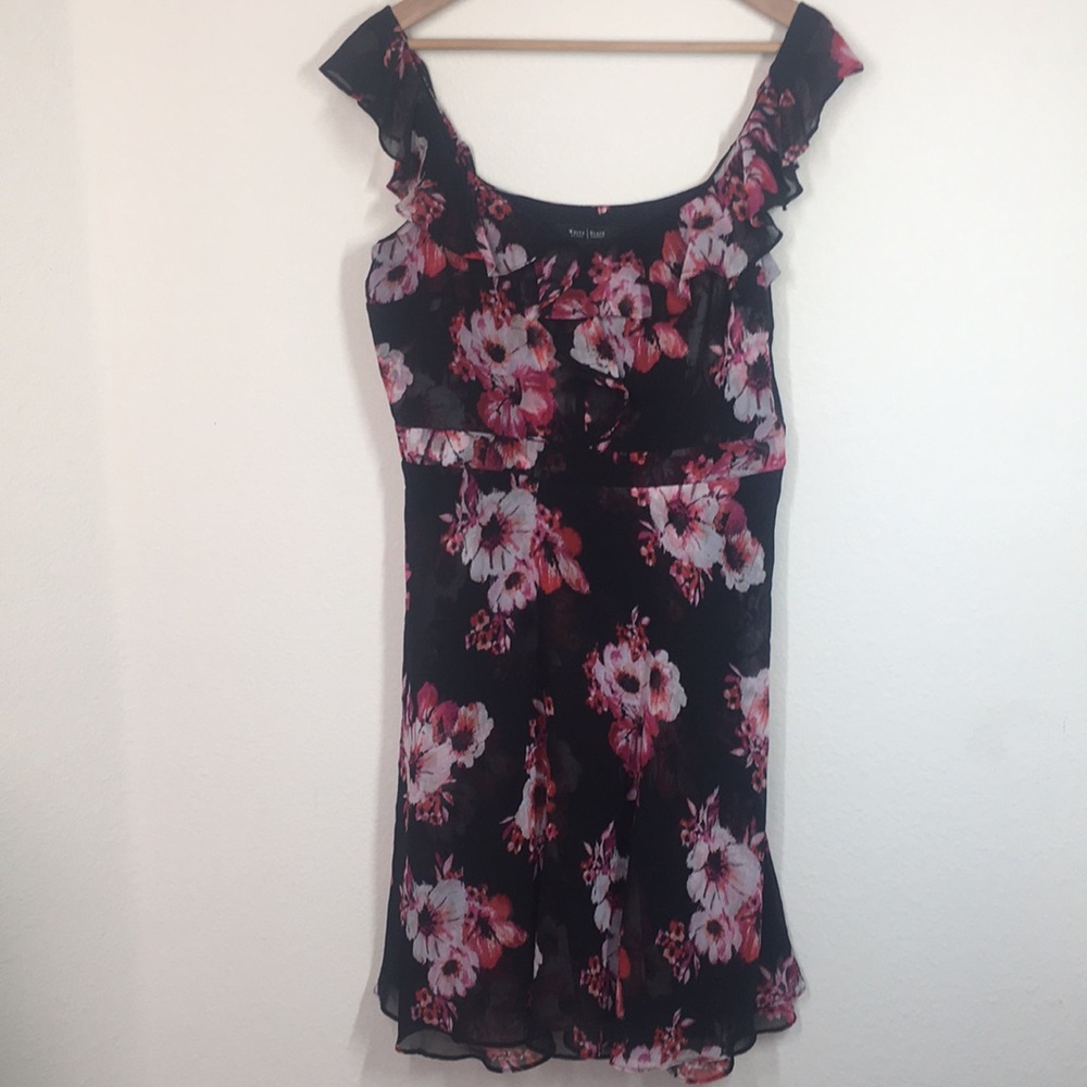 White House Black Market black floral dress